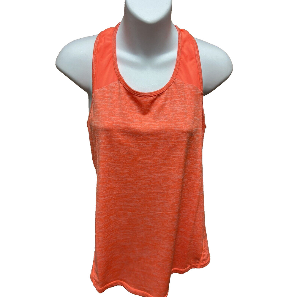 Aeuui Tank Top Womens Size Small Racerback Orange New Shirt Workout Yoga S